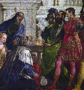 Paolo  Veronese Family of Darius before Alexander oil on canvas